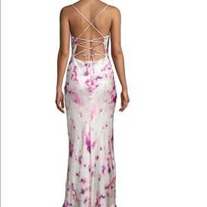 Tie Dye Silk Dress